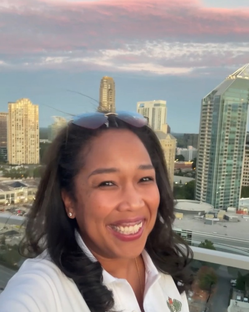 GoTennis and ARSA promotional rooftop source in Atlanta.