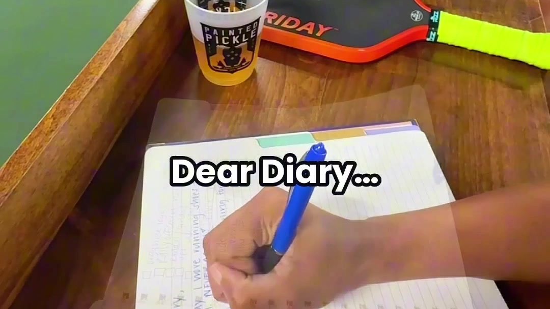 Dear Diary Montis footwear story frame.